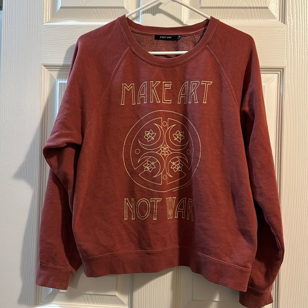 Pink Obey Crewneck